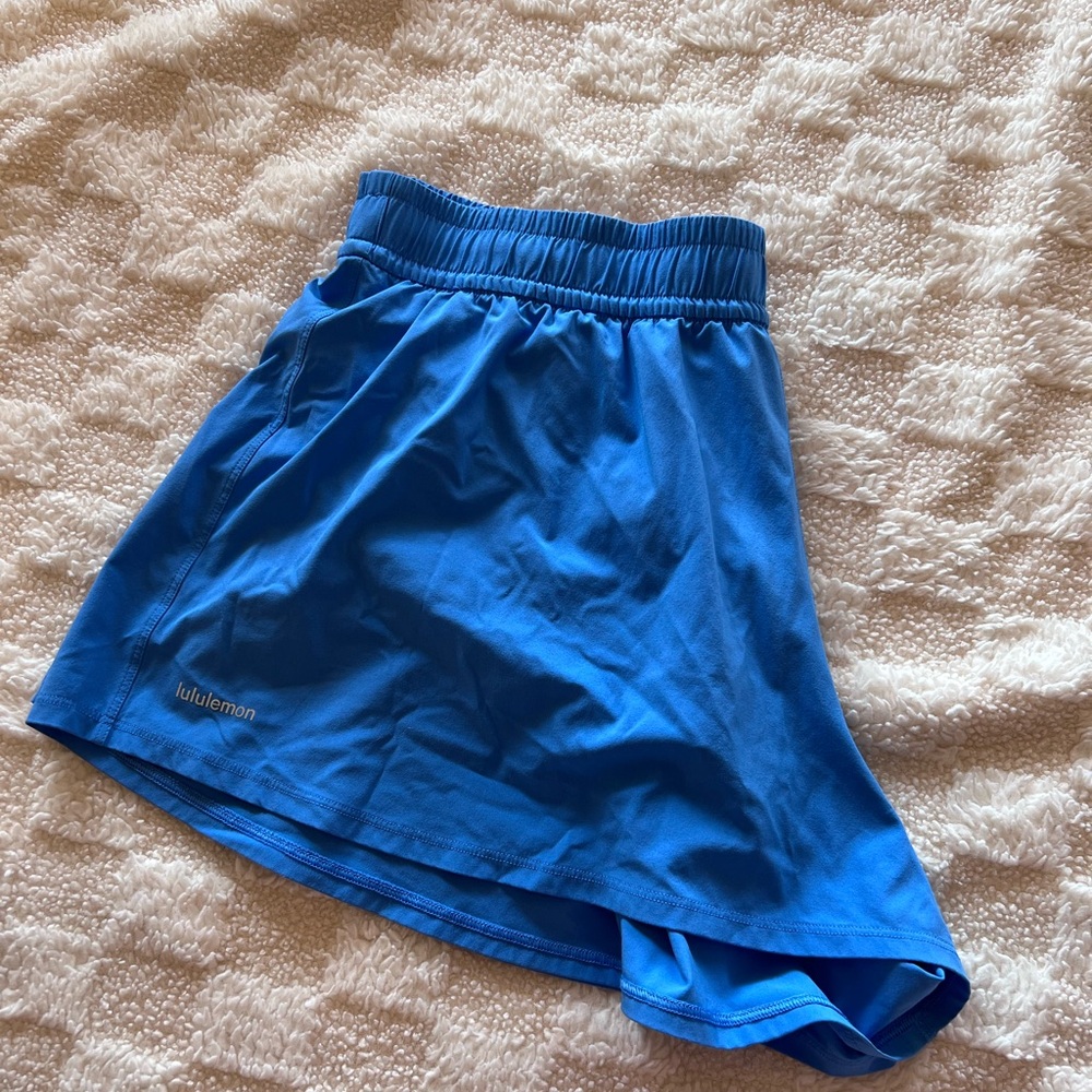 lululemon athletica Light Blue Athletic Short